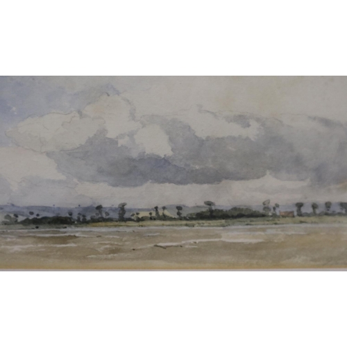 2004 - James Chisholm Gooden (ex. 1835-1965): watercolour, Thames Estuary, 34 x 12 cm, overall 56 x 34 cm. ... 