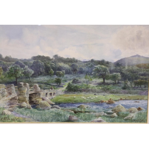 2016 - George H Stubington (exh. 1902-1922): watercolour, Capel Curig. Stubington was a landscape painter, ... 