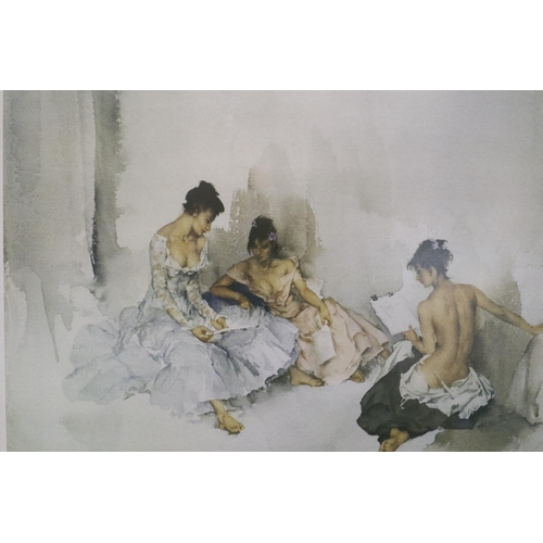 2042 - Sir William Russell Flint (1880-1969): limited edition colour lithograph, Act II Scene I, 65/850, 81... 