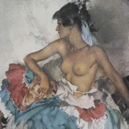 2047 - Sir William Russell Flint (1880-1969): a set of six limited edition prints, each 50 x 50 cm. Not ava... 