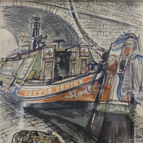 2083 - John Finnie (b. 1935): print after the 1965 original transport poster, Little Venice, 62 x 83 cm. No... 