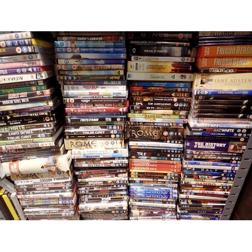 1007 - Large collection of DVDs. Not available for in-house P&P