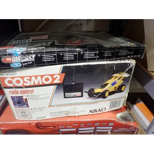 1021 - Boxed vintage Nikko Cosmo 2 radio controlled car with a new in box Ultimate car kit and an incomplet... 