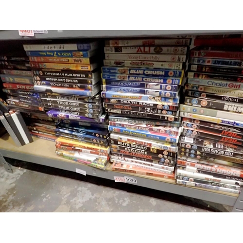 1029 - 120 mixed DVD's, some new and sealed. Not available for in-house P&P