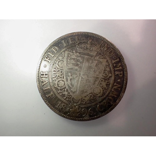 1045 - Victoria 1896 UMF crown. UK P&P Group 0 (£6+VAT for the first lot and £1+VAT for subsequent lots)