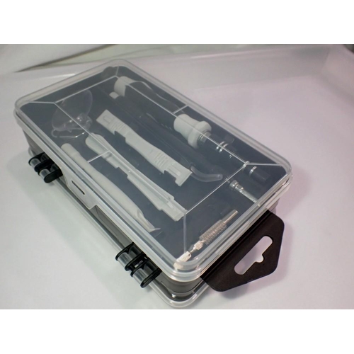 1064 - Electronic toolkit with over 100 accessories. UK P&P Group 1 (£16+VAT for the first lot and £2+VAT f... 