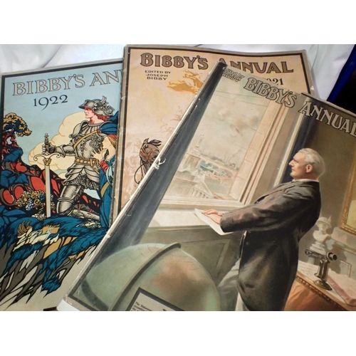 1104 - Five issues of Bibby's annual. UK P&P Group 1 (£16+VAT for the first lot and £2+VAT for subsequent l... 