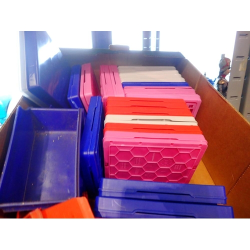 1205 - Mixed folding and other storage boxes. Not available for in-house P&P