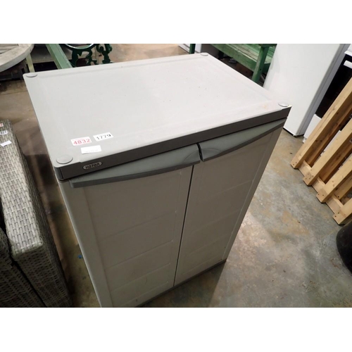 1779 - Keter Planet outdoor base, garage utility cabinet. Not available for in-house P&P