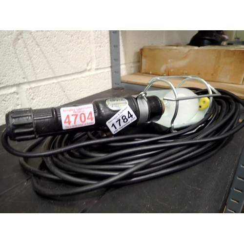 1784 - Lyvia 230V work lamp. All electrical items in this lot have been PAT tested for safety and have pass... 