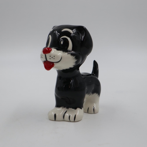 231 - Lorna Bailey dog Bengo, H: 17cm. UK P&P Group 1 (£16+VAT for the first lot and £2+VAT for subsequent... 