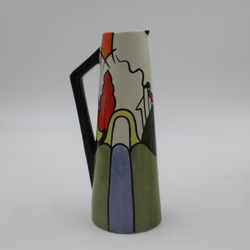 249 - Lorna Bailey jug in the Bridge and Stream pattern H: 21cm. In good order, no issues noted. UK P&P Gr... 