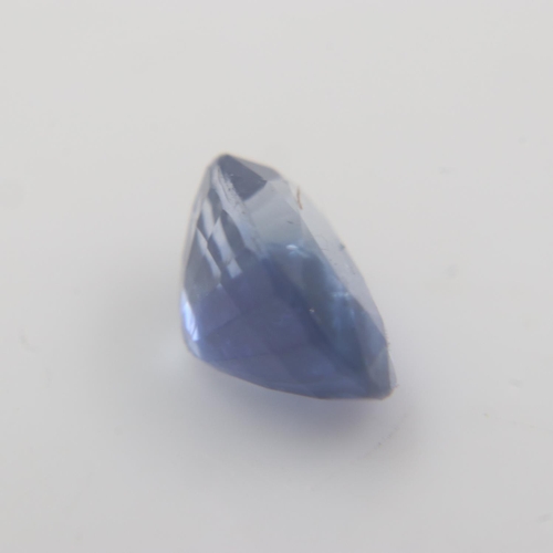 48 - 1.49cts natural oval cut loose blue sapphire. UK P&P Group 0 (£6+VAT for the first lot and £1+VAT fo... 