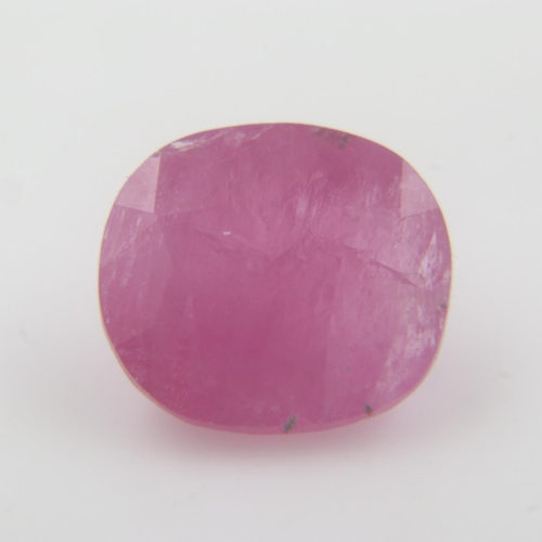 52 - 2.45cts natural oval shaped loose ruby. UK P&P Group 0 (£6+VAT for the first lot and £1+VAT for subs... 