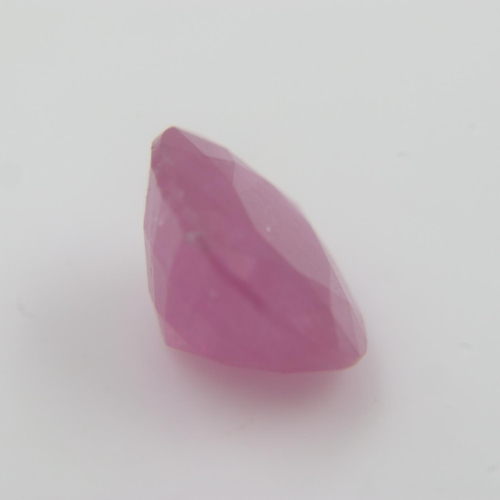 52 - 2.45cts natural oval shaped loose ruby. UK P&P Group 0 (£6+VAT for the first lot and £1+VAT for subs... 