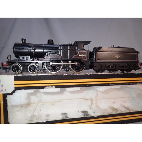 2065 - Dapol/Mainline class 2P, BR black, 40661, very good condition, box poor. UK P&P Group 1 (£16+VAT for... 