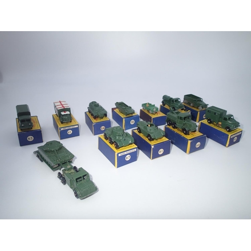 2090 - Eleven boxed Moko Lesney Matchbox military vehicles, numbered as pictured, generally excellent condi... 