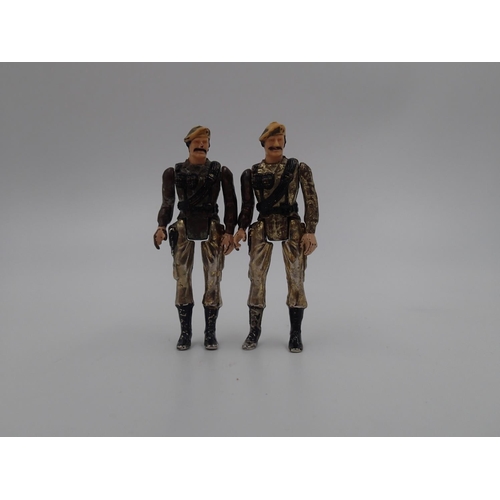 2116 - Pair of Mego 1981 Eagle Force Cat figures, unboxed, no guns, very good condition. UK P&P Group 1 (£1... 