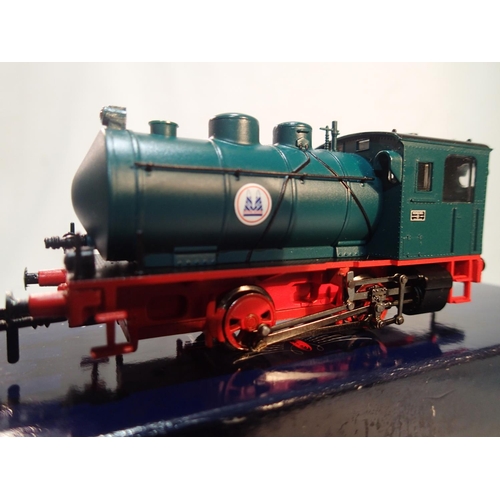 2204 - HO gauge Liliput 102901, Henschel Fireless locomotive BFL 12/2.25, Kolner Zucker, green/red, near mi... 