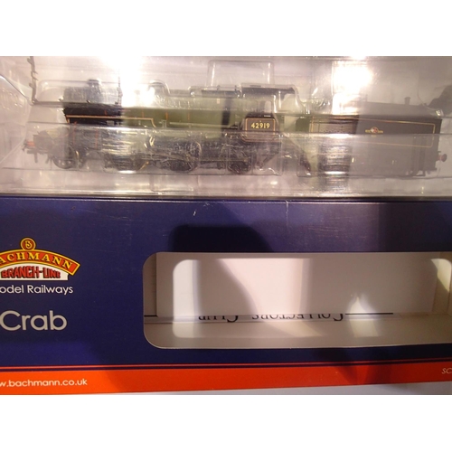 2002 - OO scale Bachmann 32-180, crab, 42919, black, late crest, near mint, storage wear to box. UK P&P Gro... 