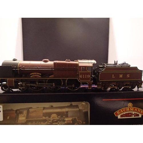 2007 - OO scale Bachmann 31-283 Royal Scot class, 6119, Lancashire Fusilier, LMS crimson, near mint, storag... 