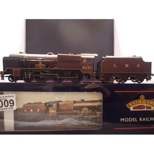 2009 - OO scale Bachmann 31-280Z, Royal Scot Class, 6131, The Royal Warwickshire Regiment, LMS crimson, nea... 