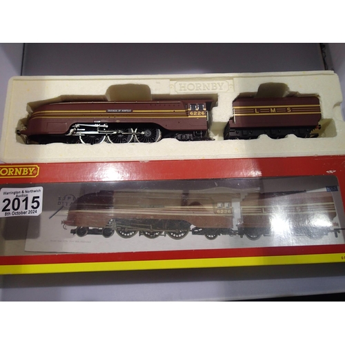 2015 - OO scale Hornby R2531, Streamlined Coronation, 6226, Duchess of Norfolk, LMS marron/gold, near mint,... 