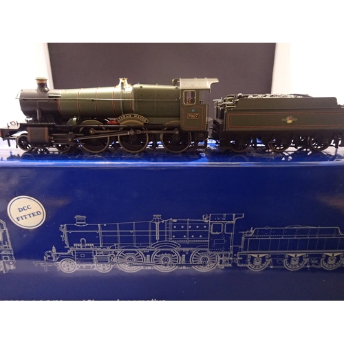 2021 - OO scale Dapol 4S-001-007D, Lydham Manor, 7827, green, late crest, DCC fitted, near mint, boxed. UK ... 