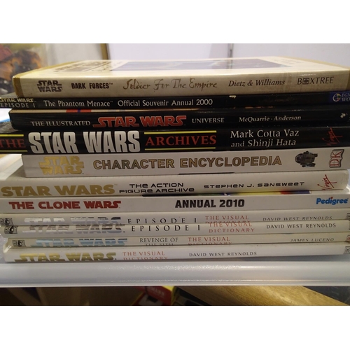 2265 - Eleven mixed Star Wars books. UK P&P Group 2 (£20+VAT for the first lot and £4+VAT for subsequent lo... 