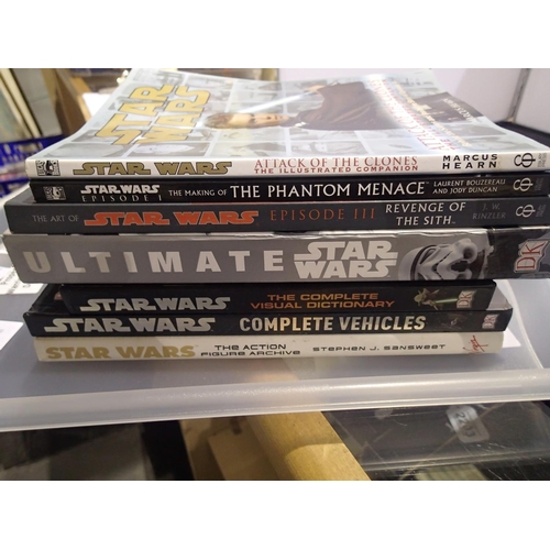 2266 - Collection of seven Star Wars reference books, including Ultimate Star Wars. UK P&P Group 2 (£20+VAT... 