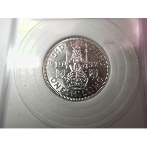 1096 - 1937 Scottish silver shilling. UK P&P Group 0 (£6+VAT for the first lot and £1+VAT for subsequent lo... 