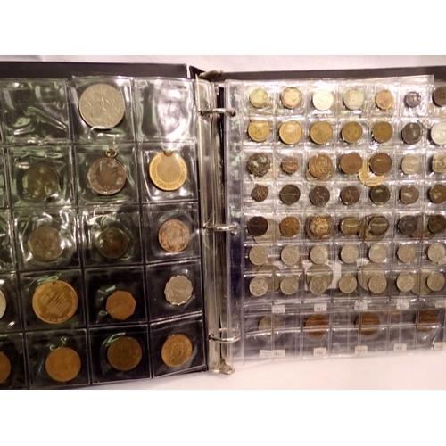 1119 - Coin album with old world coins from queen Victoria. UK P&P Group 1 (£16+VAT for the first lot and £... 