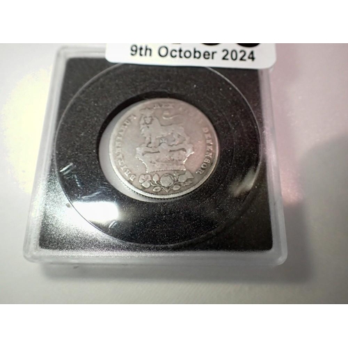 1138 - 1826 - silver shilling of King George IV. UK P&P Group 0 (£6+VAT for the first lot and £1+VAT for su... 