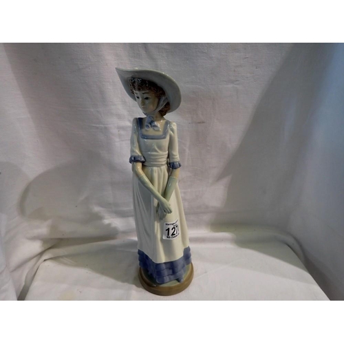 1271 - Nao girl figurine, H: 28cm. UK P&P Group 2 (£20+VAT for the first lot and £4+VAT for subsequent lots... 