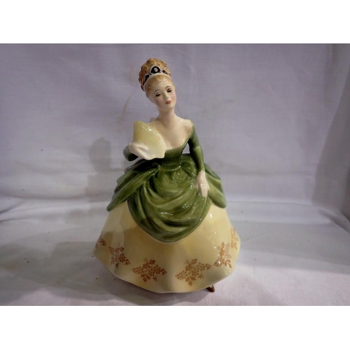 1278 - Royal Doulton figurine, 'Soiree' HN2312. UK P&P Group 1 (£16+VAT for the first lot and £2+VAT for su... 