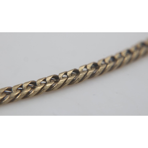 17 - 9ct gold neck chain, L: 50 cm, 10.3g. UK P&P Group 0 (£6+VAT for the first lot and £1+VAT for subseq... 