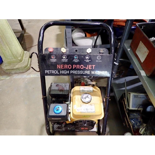 1766 - Petrol high pressure washer. Not available for in-house P&P