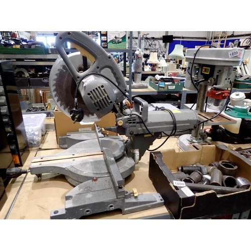 1807 - NuTool chopsaw. All electrical items in this lot have been PAT tested for safety and have passed. Th... 