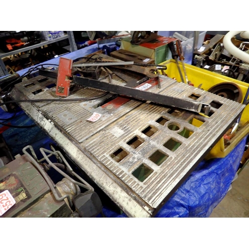 1831 - 10 inch SIP table saw. All electrical items in this lot have been PAT tested for safety and have pas... 