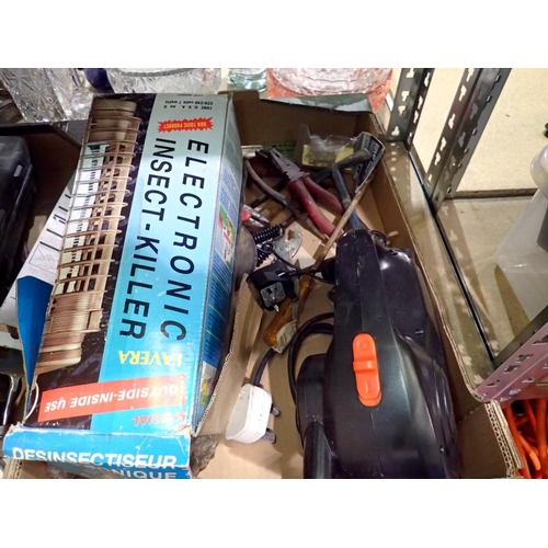 1867 - Box of mixed tools. All electrical items in this lot have been PAT tested for safety and have passed... 