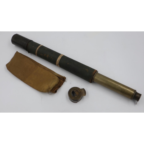 106 - Keen & Frodsham of Liverpool, Day & Night marine telescope, extended length 90cm. UK P&P Group 3 (£3... 