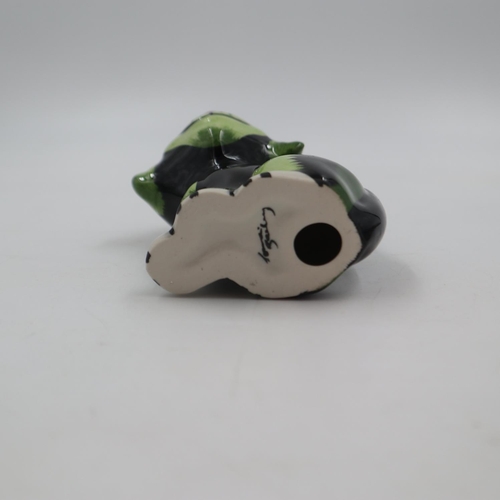 148 - Lorna Bailey cat, Growler, no cracks or chips, H: 13 cm. UK P&P Group 1 (£16+VAT for the first lot a... 