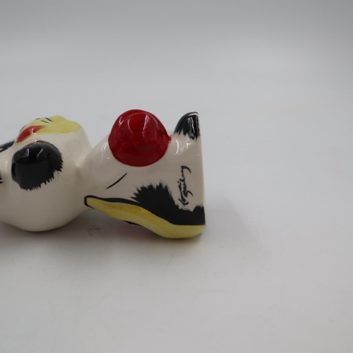 159 - Lorna Bailey cat, Arnie, no cracks or chips, H: 12 cm. UK P&P Group 1 (£16+VAT for the first lot and... 