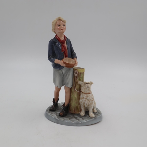 161 - Royal Doulton figurine, Please Sir, HN3302, no cracks or chips, H: 19 cm. UK P&P Group 2 (£20+VAT fo... 