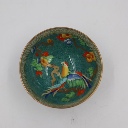 192 - Losol lustre and enamel bowl, D: 14 cm. UK P&P Group 2 (£20+VAT for the first lot and £4+VAT for sub... 