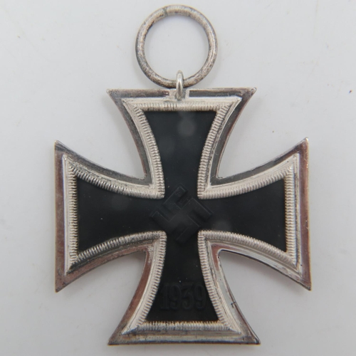 96 - German Iron Cross second class, no makers mark. UK P&P Group 1 (£16+VAT for the first lot and £2+VAT... 