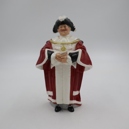 212 - Royal Doulton figurine, The Mayor, HN2288, no cracks or chips, H: 21 cm. UK P&P Group 2 (£20+VAT for... 