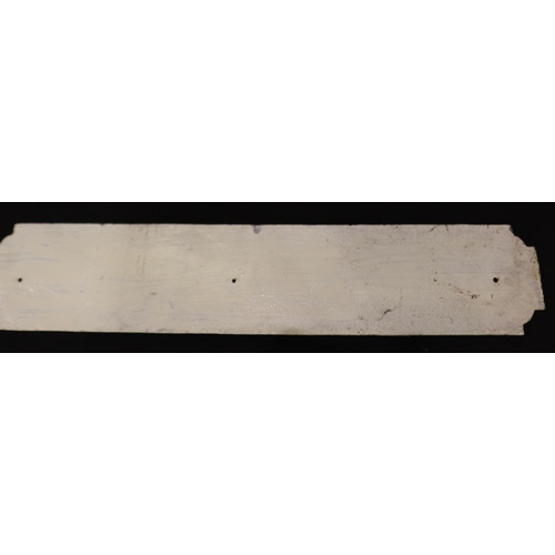 247 - Cast iron street sign 'Cheapside', L: 92cm. Not available for in-house P&P