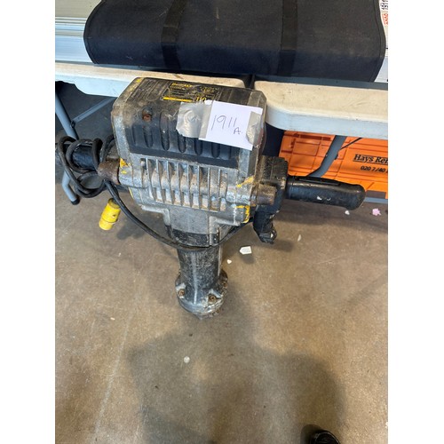 1911A - DeWalt D25980LX 110v, 1800w, pneumatic drill. Not available for in-house P&P