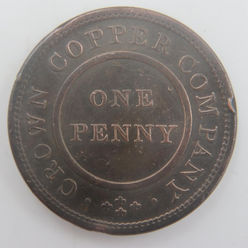 2102 - 1811 - Birmingham and Neath crown penny - VF. UK P&P Group 0 (£6+VAT for the first lot and £1+VAT fo... 